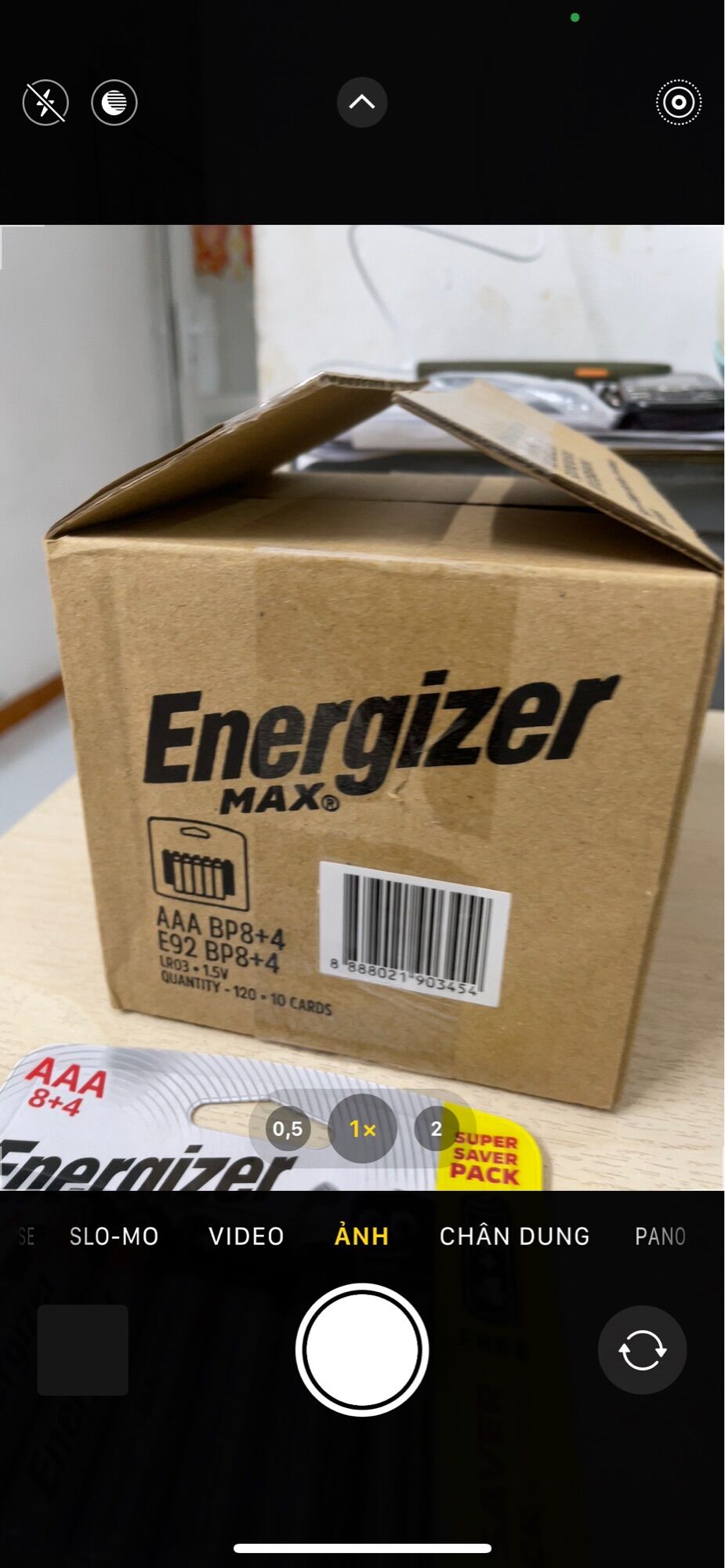 Pin AA BP8+4(E91 BP8+4) Energizer max.(vĩ 12 viên)
