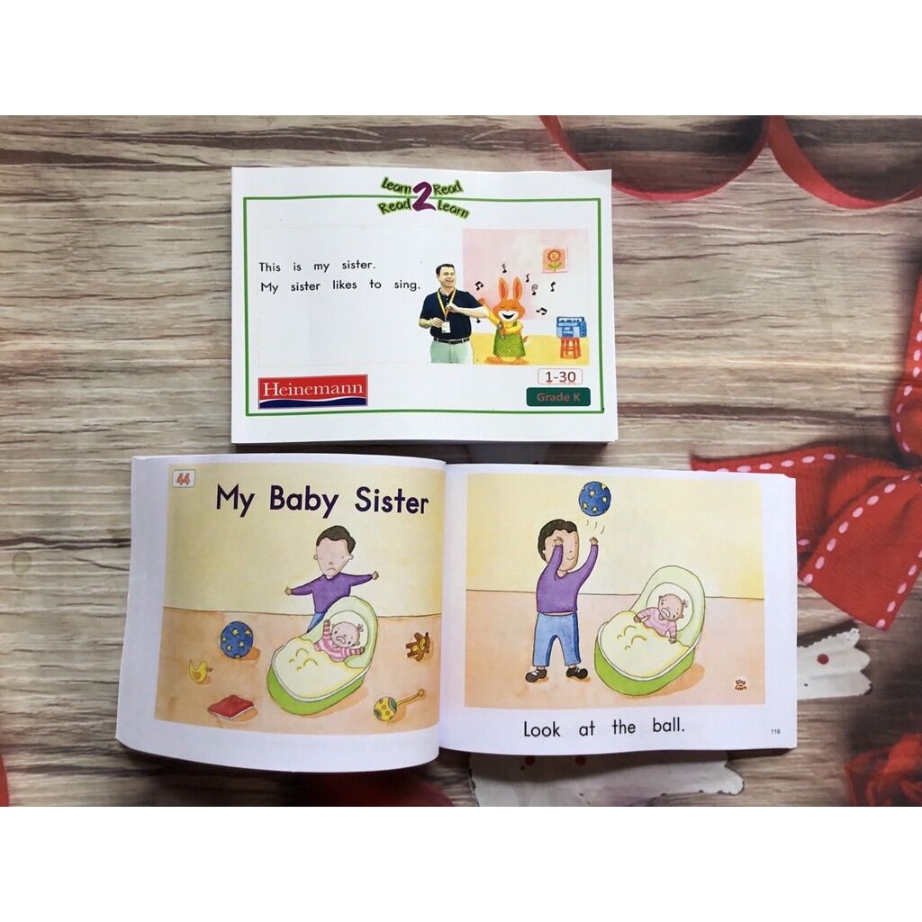Heinemann grade K level 1 tặng kèm Mp3
