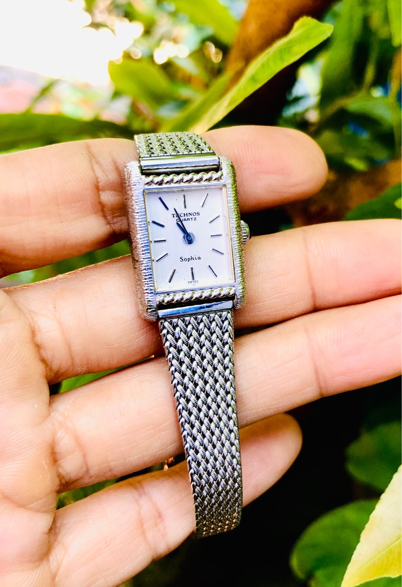 Đồng hồ nữ TECHNOS QUARTZ Saphia Swiss Thuỵ Sỹ chính hãng