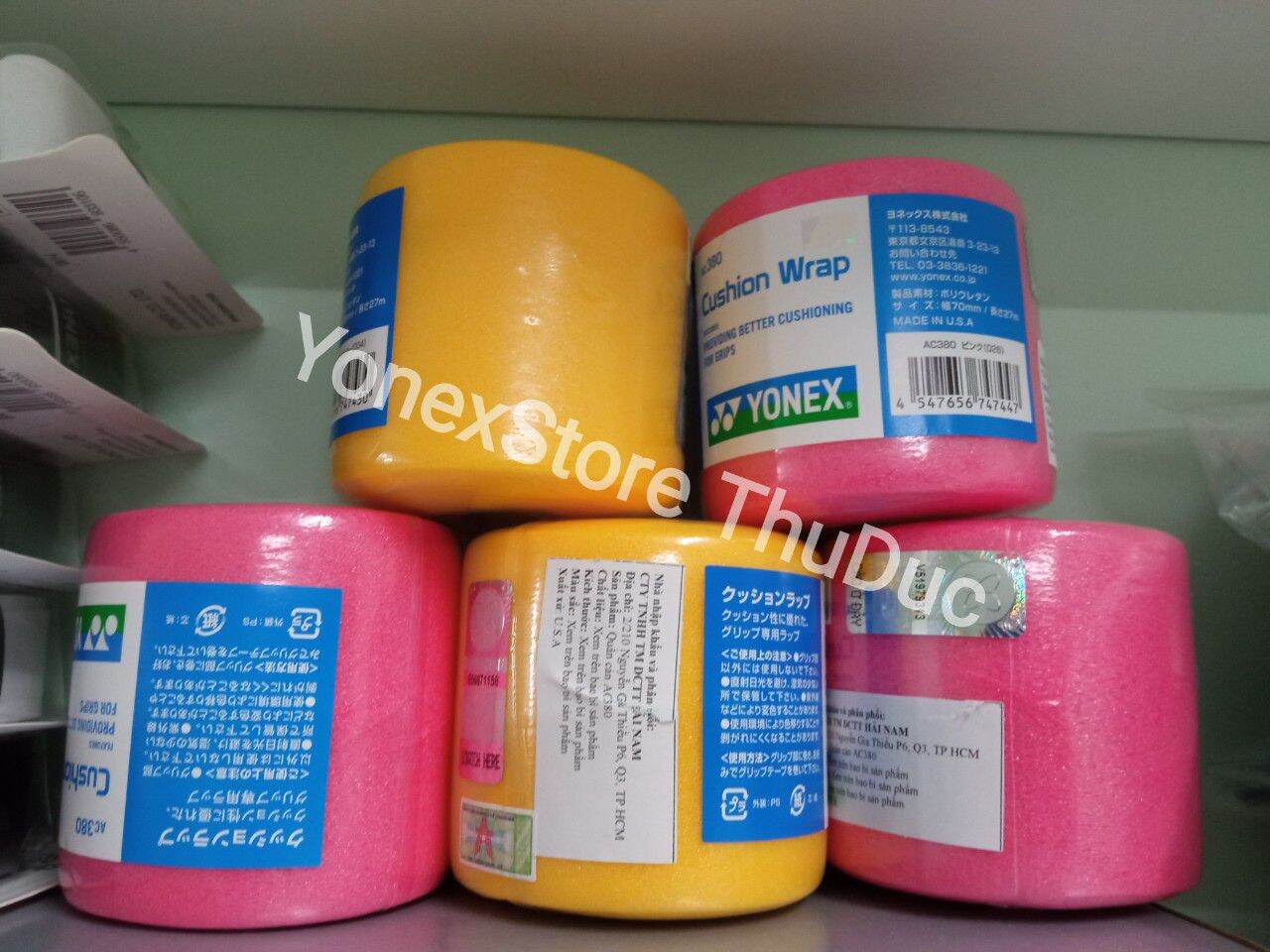 quấn cốt vợt cầu lông Yonex AC380 CHÍNH HÃNG ( CÓ TEM CÀO CHECK CODE)