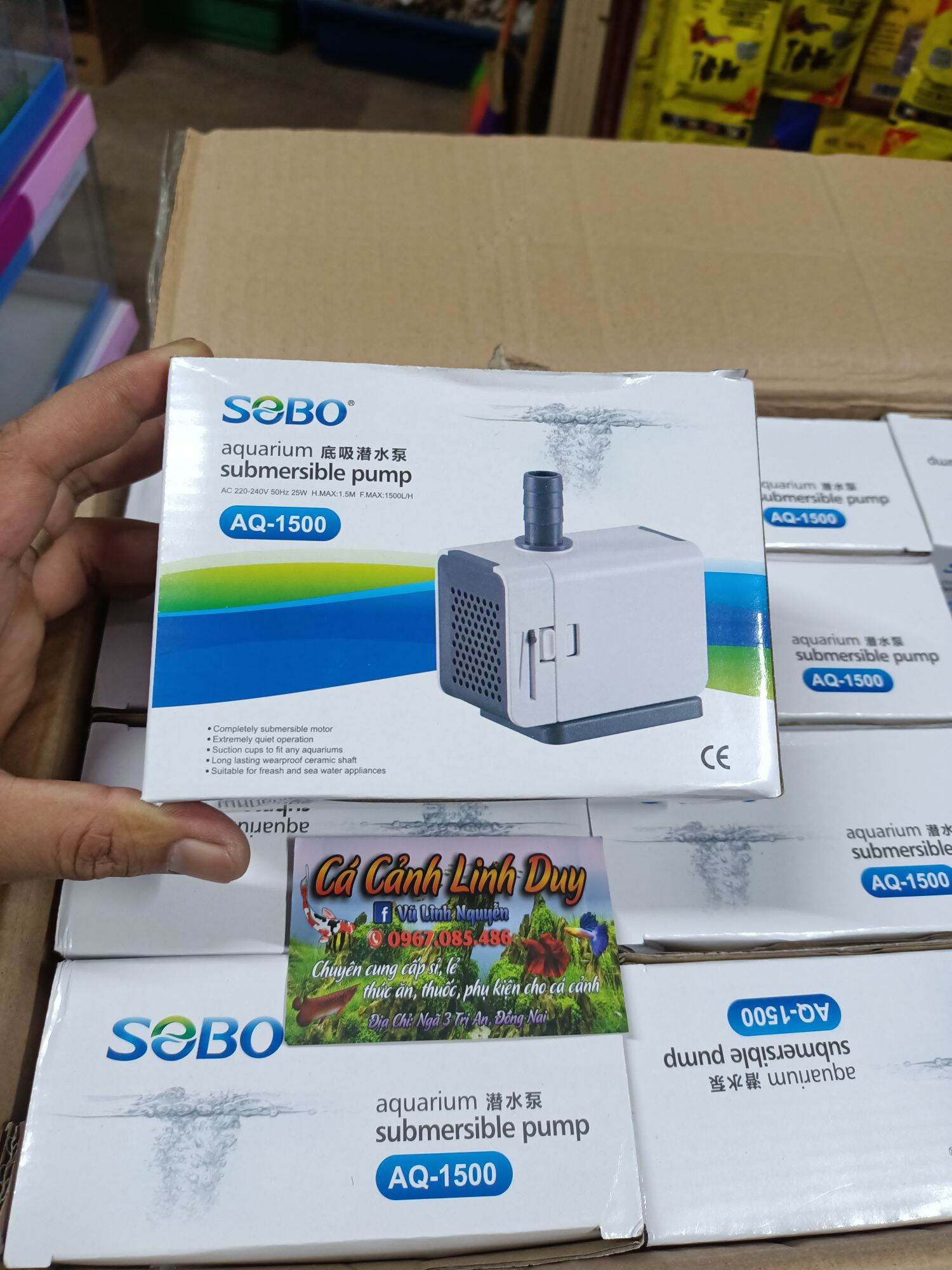 Máy Bơm SOBO AQ 1500 ( 25w )