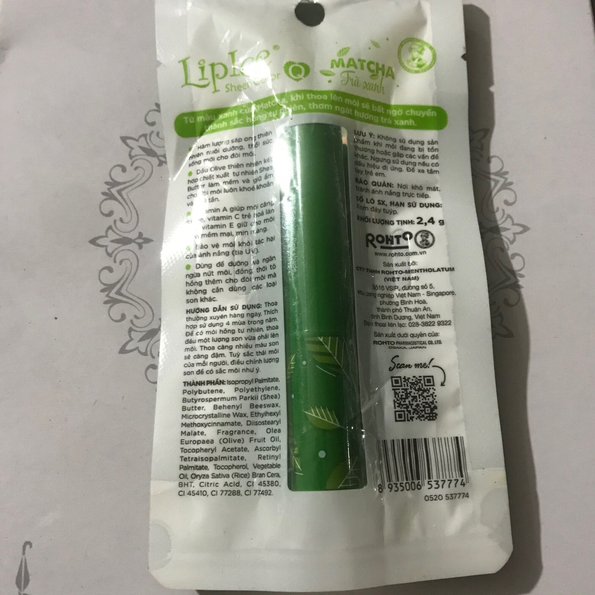 Son Lipice dưỡng môi sheer color