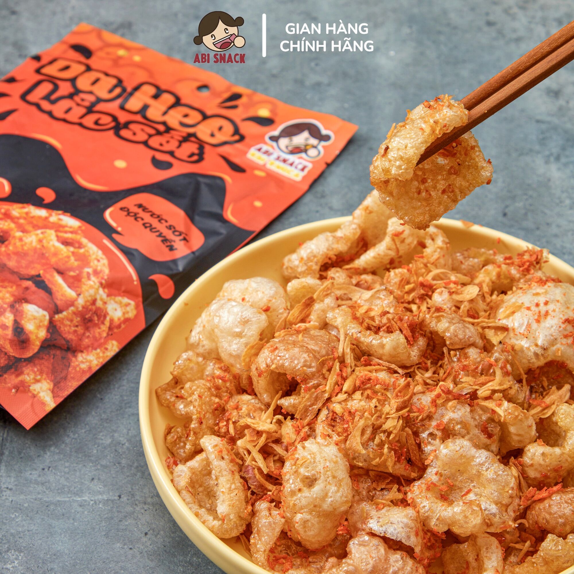 Da Heo Lắc Sốt Siêu Phẩm ABI SNACK