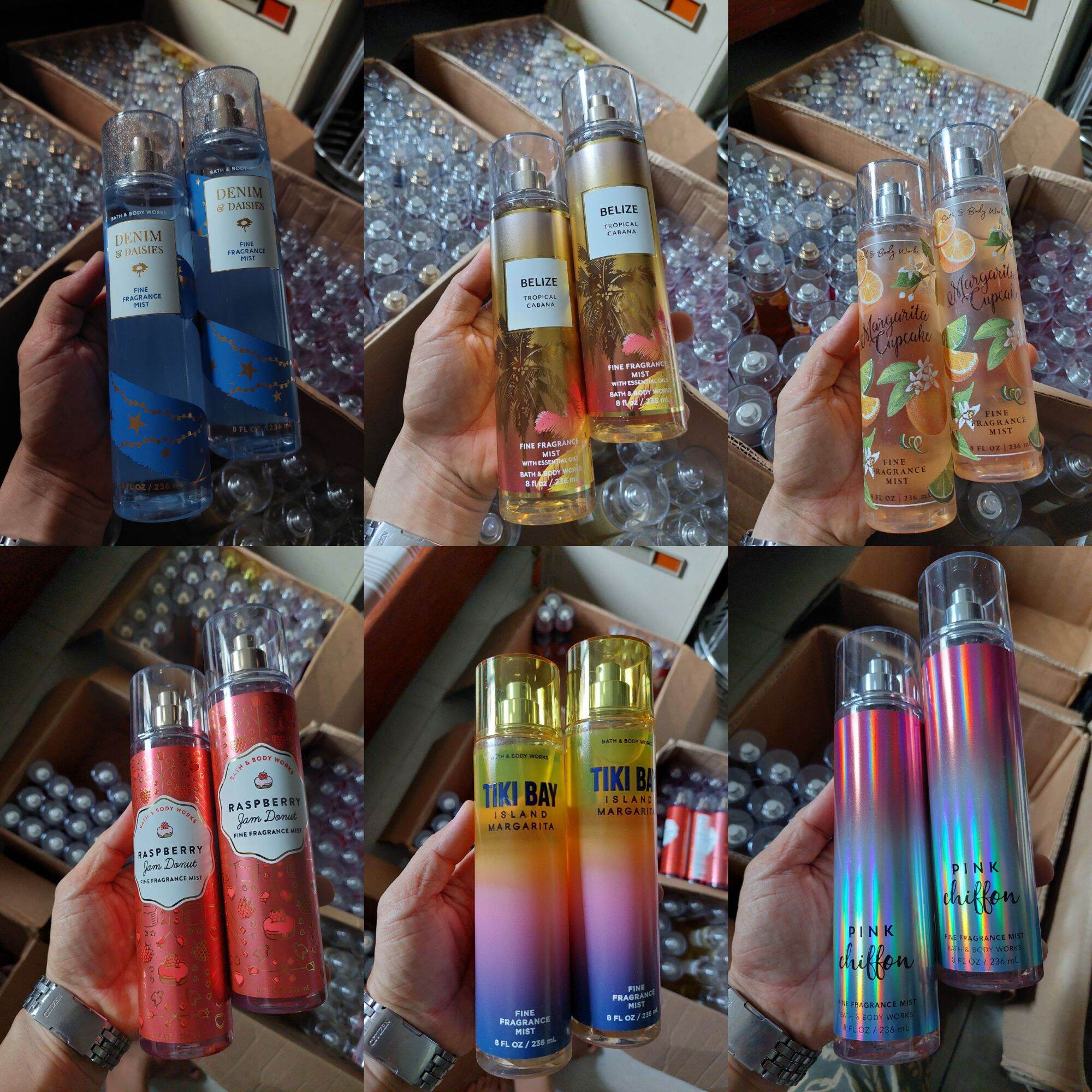 [ĐỦ MÙI] Xịt Thơm Toàn Thân Bath And Body Works-236ml