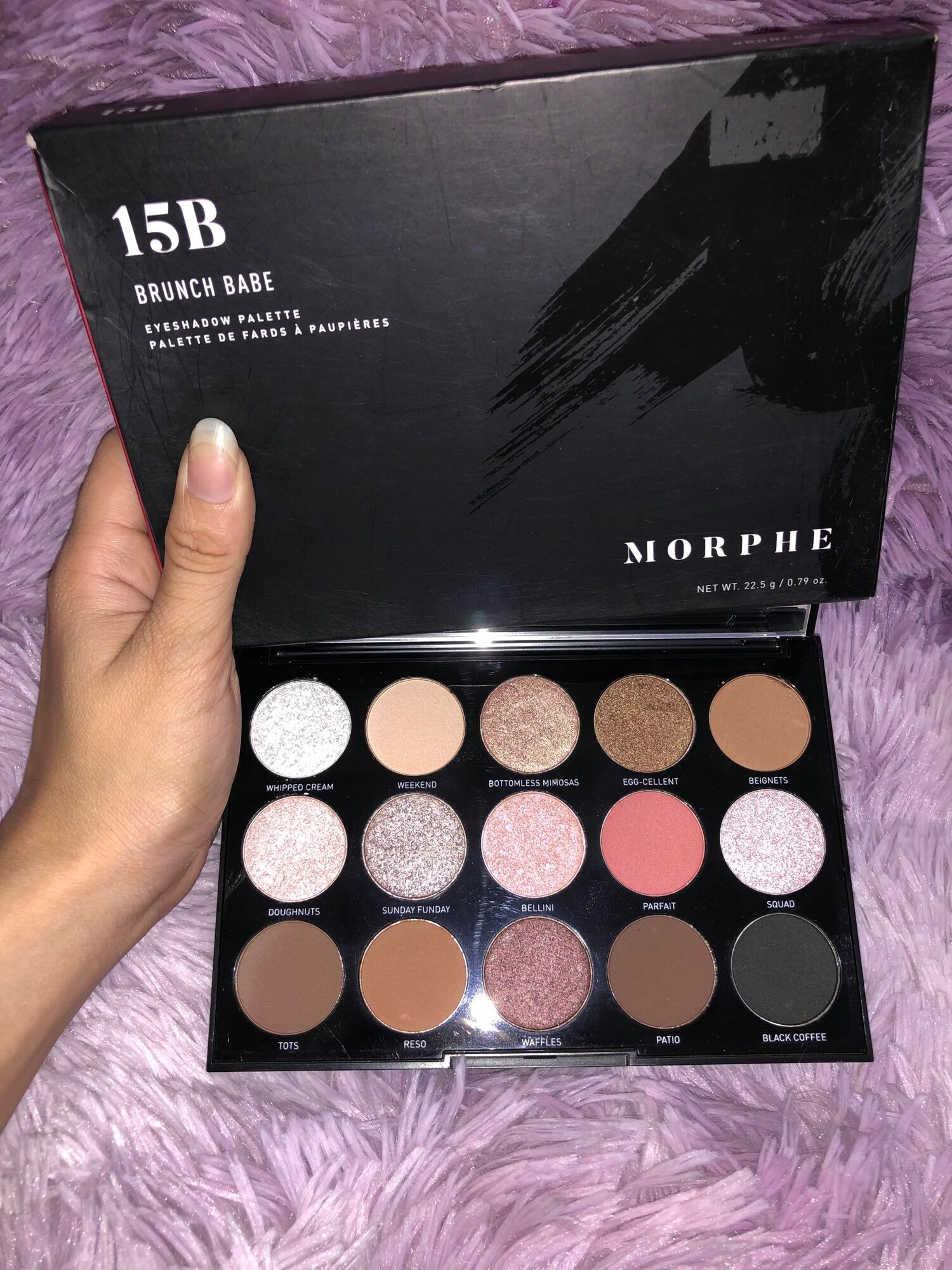 Bảng màu mắt Morphe 15 ô