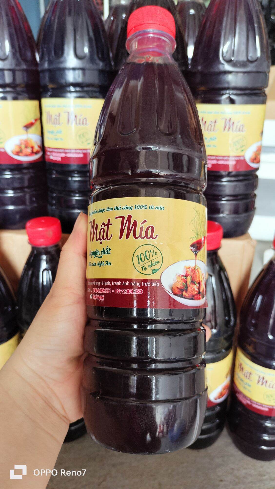 1lít mật mía nguyên chất - mật mía nghệ an