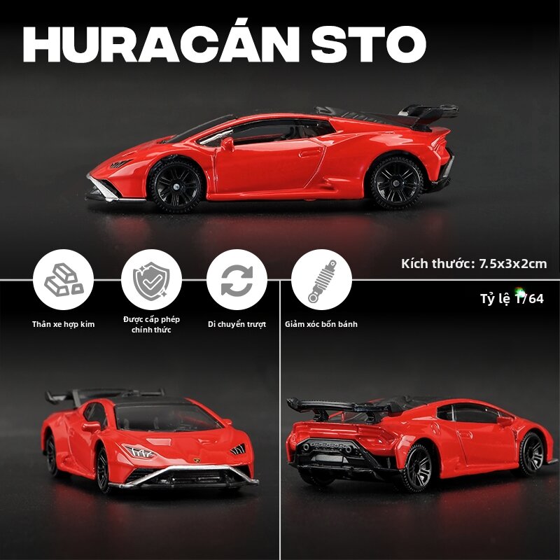 Mô Hình Xe Thể Thao Nhỏ 1:64