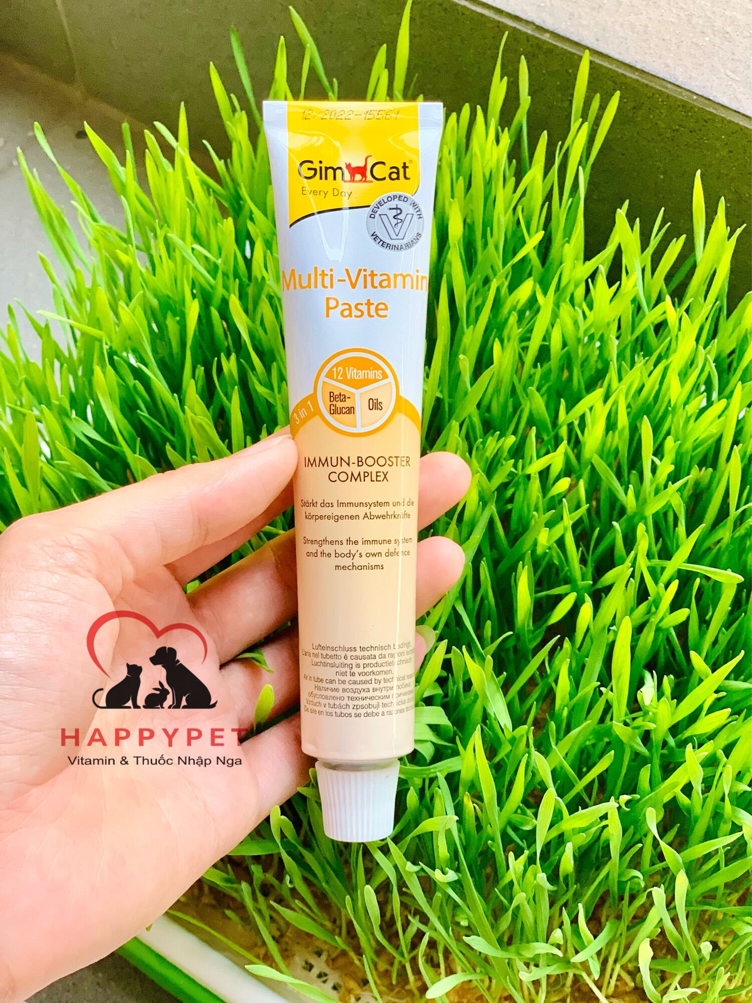 Gel gimcat cho mèo multi vitamin nhập Đức