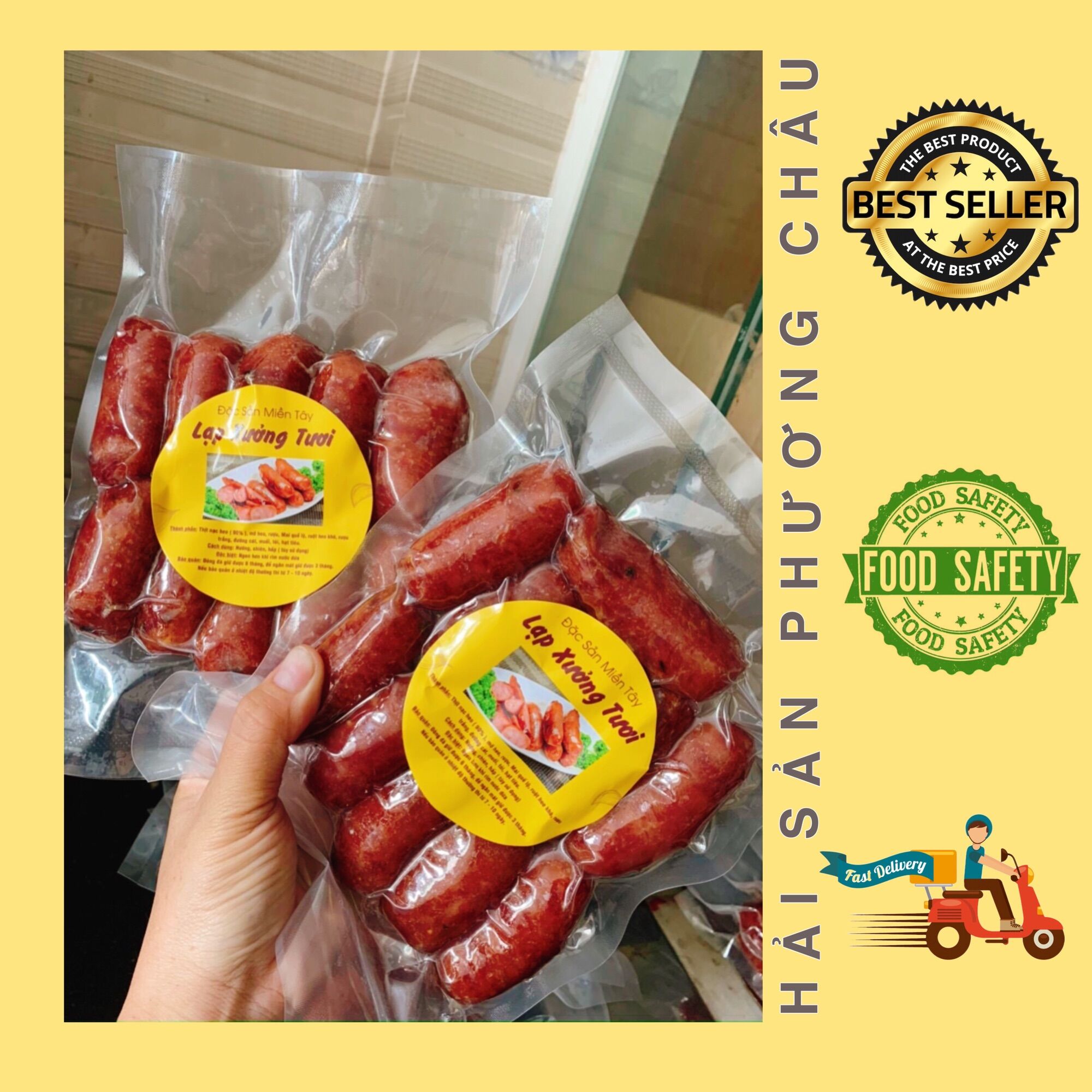 Lạp xưởng Cai Lậy loại đặc biệt 500g