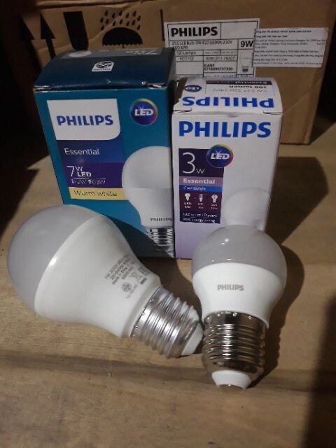 Bóng đèn led bulb Ess 3w, 5w, 7w, 9w, 11w E27 Philips