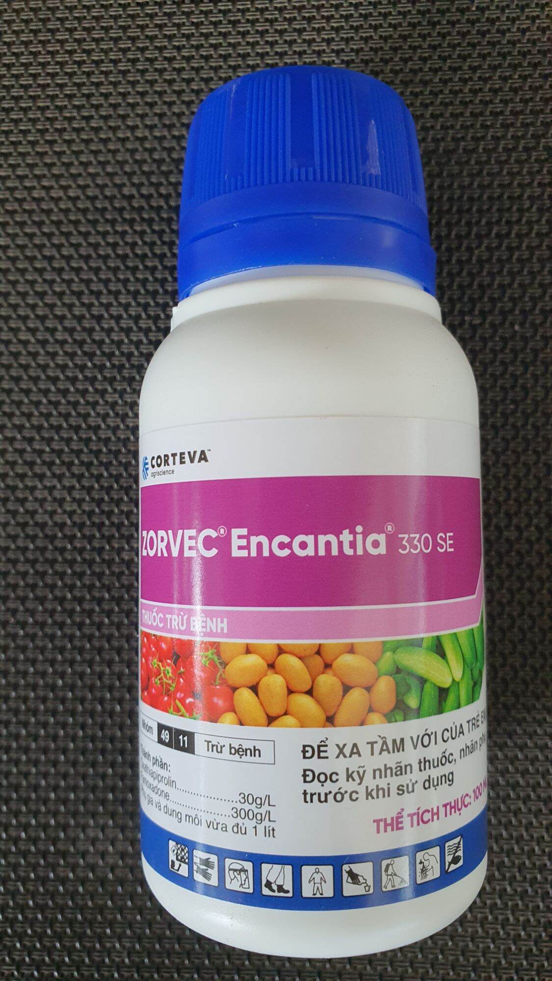Thuốc trừ bệnh sương mai giả sương mai Zorvec Encantia 330SE (chai 100ml)