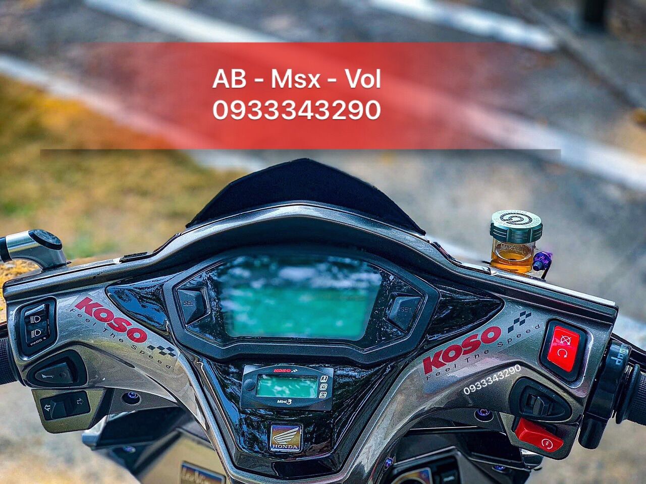 Trọn Bộ Bợ Cổ Ab 2011-2019 Chế Đồng Hồ MSX - Báo Vol