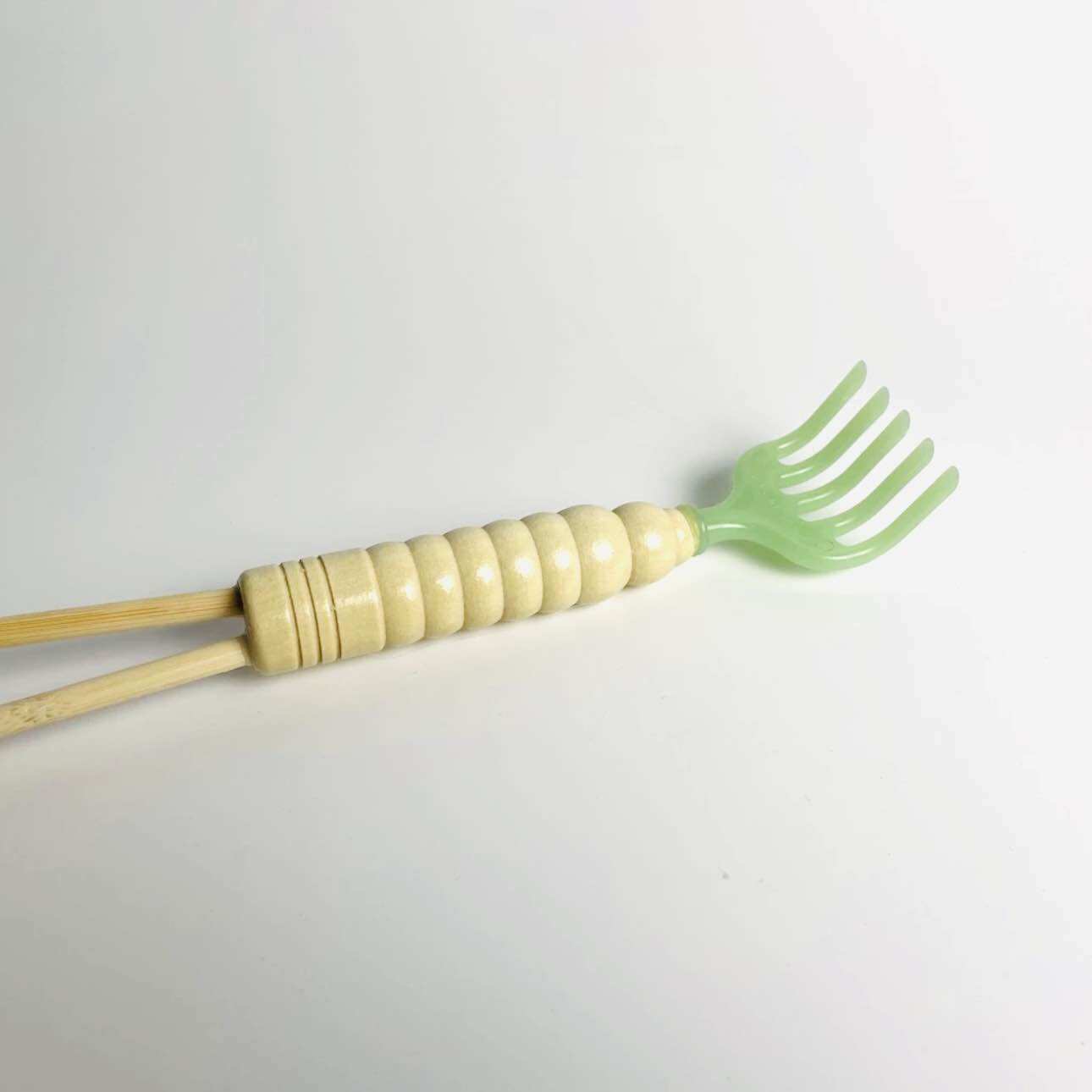 CÂY GÃI ĐẤM LƯNG 2IN1 BẰNG TRE