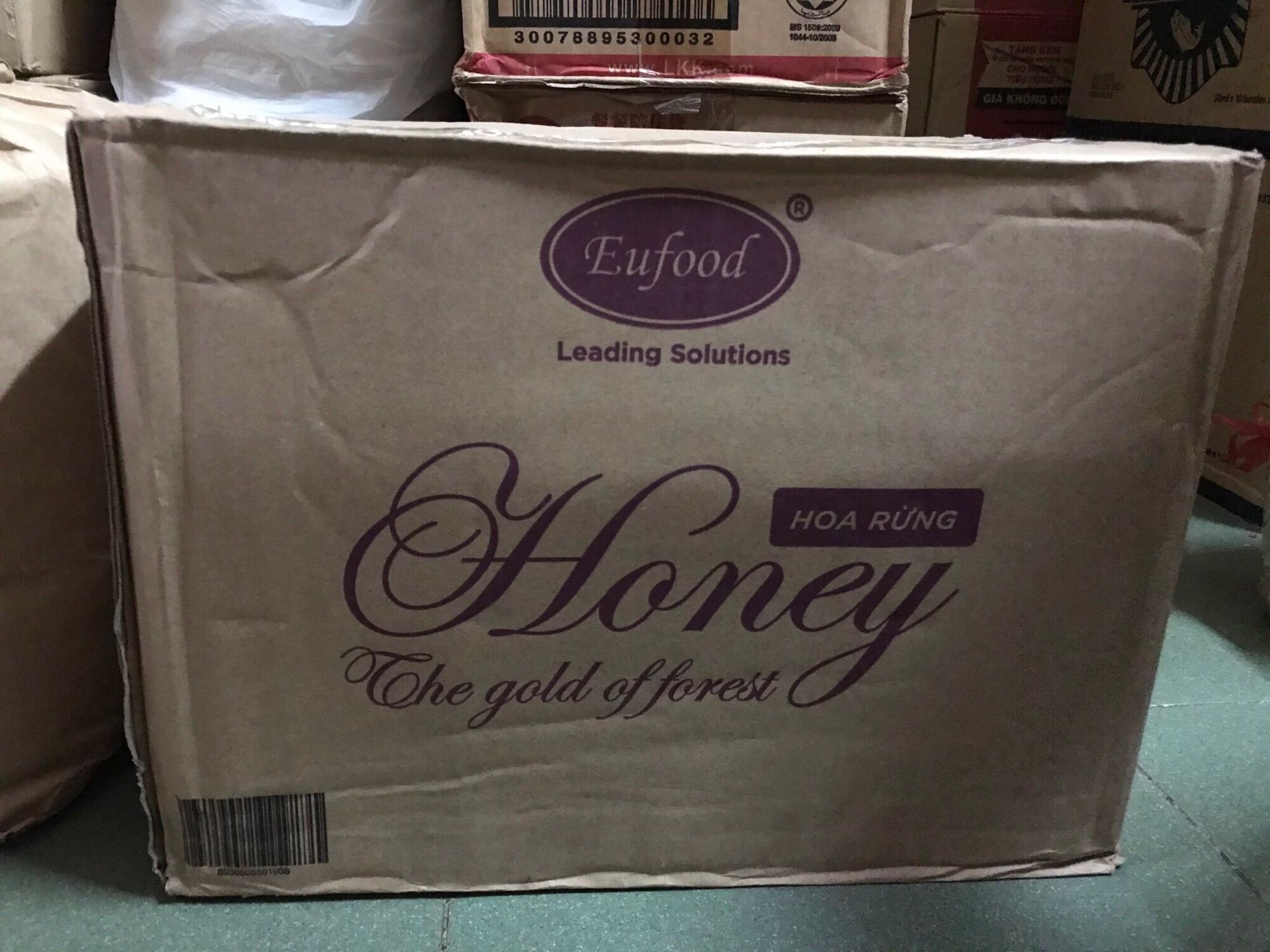 Mật ong hoa rừng Eufood 800gr