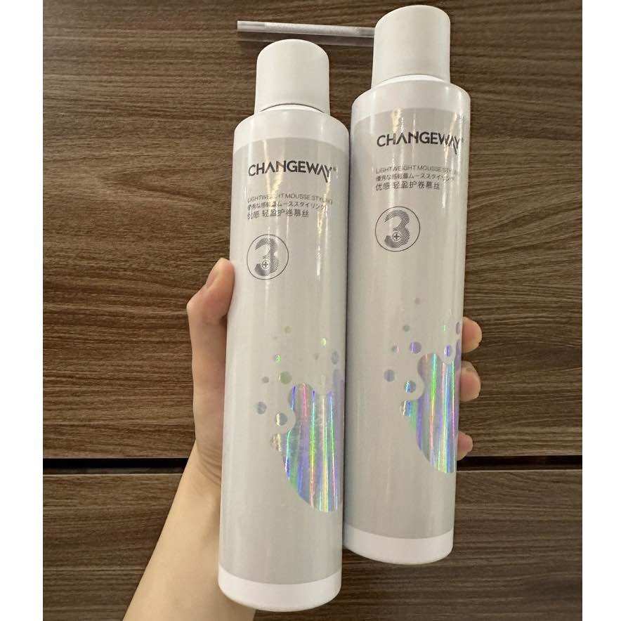 BỌT MỀM TẠO NẾP TÓC TỰ NHIÊN CHANGEWAY MOUSSE
