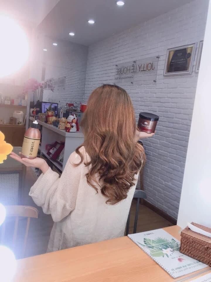 Combo dầu gội và ủ tóc nhân sâm đào date mới