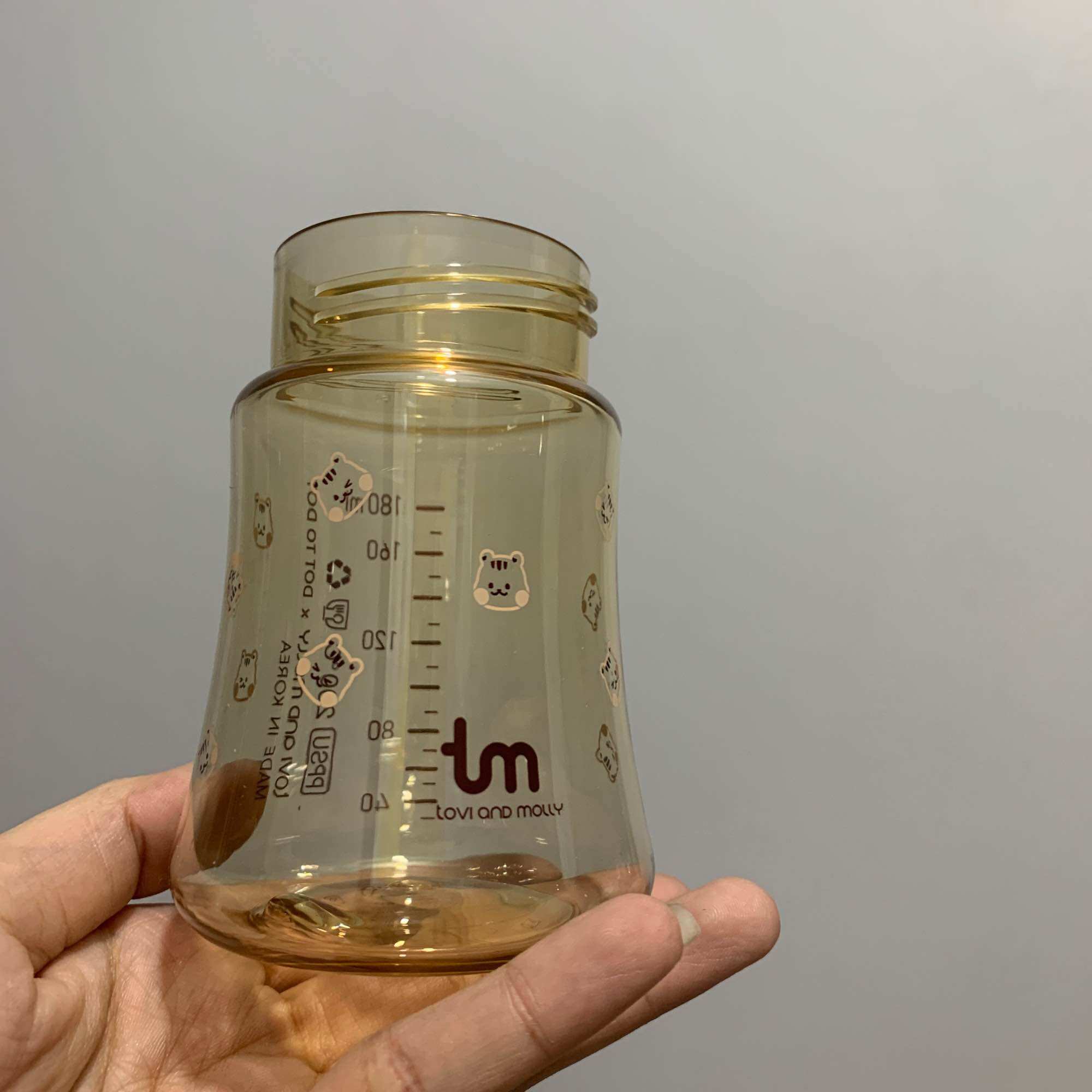 Thân bình sữa Grosmimi Moyuum Tovi