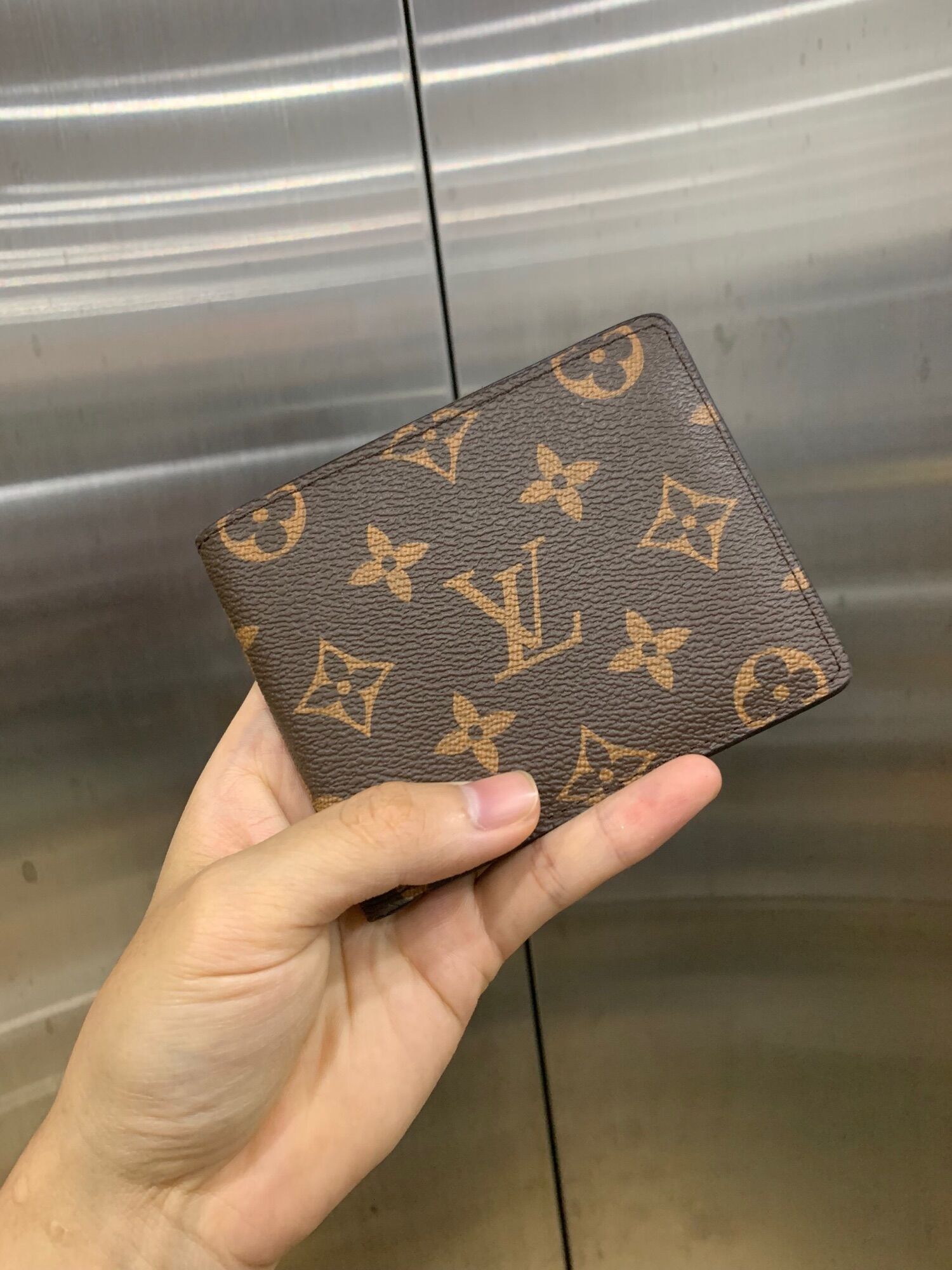 [Yêu thích❣️] Ví ngắn 𝕃𝕧 hoạ tiết monogram fullbox