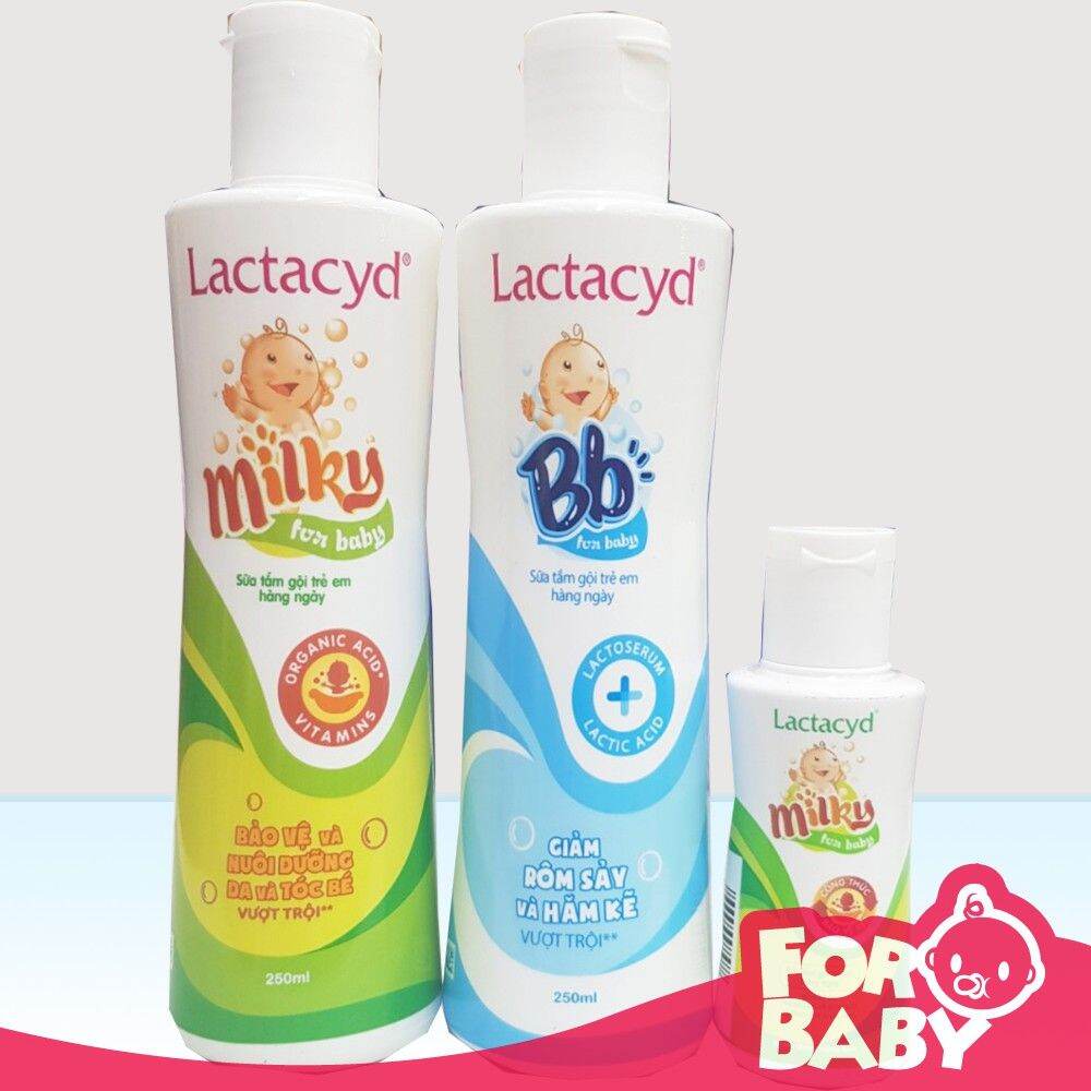 sữa tắm lactacyd cho bé