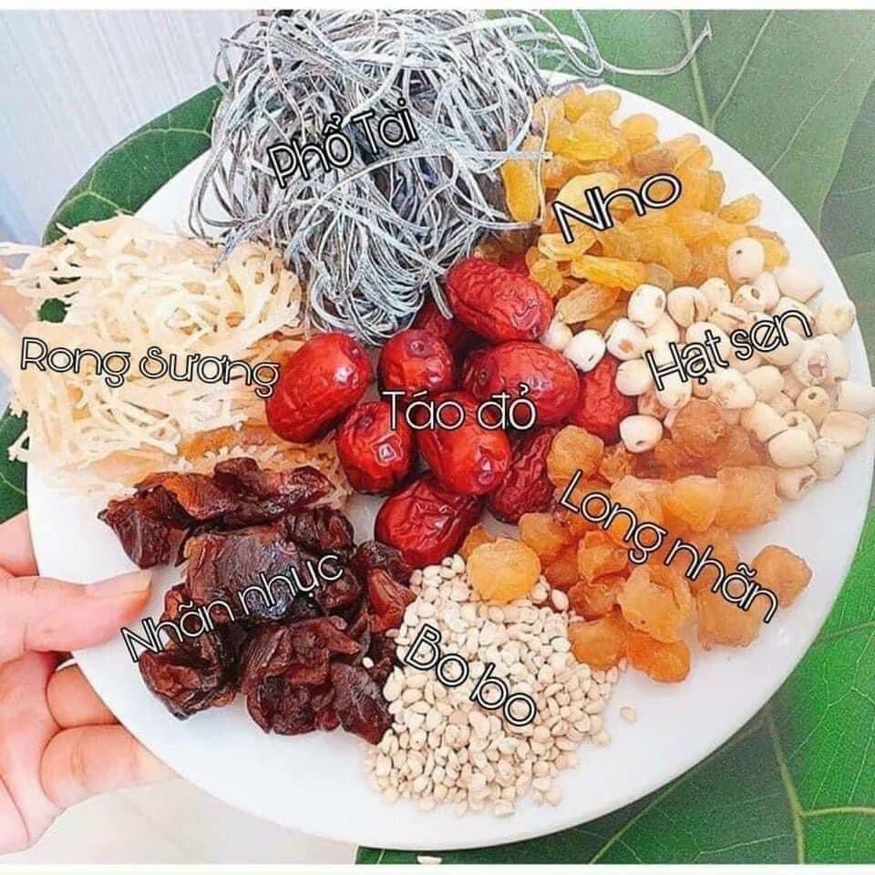 Set sâm bổ lượng, set chè thanh mát (2gói) ~500g/gói