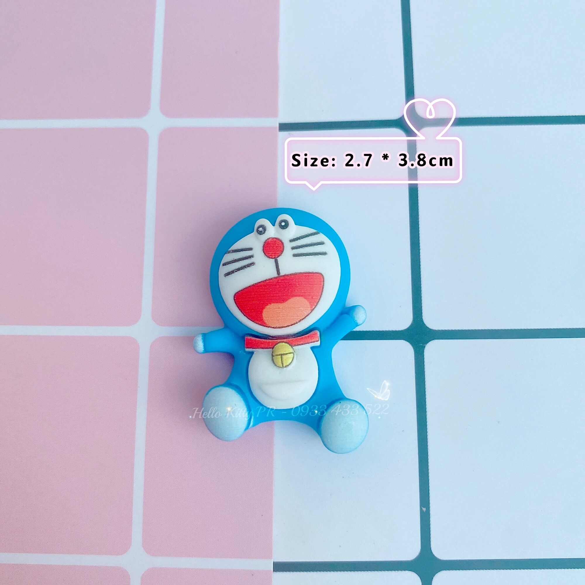 Charm icon trang trí phụ kiện Hello Kitty - Doremon Doraemon
