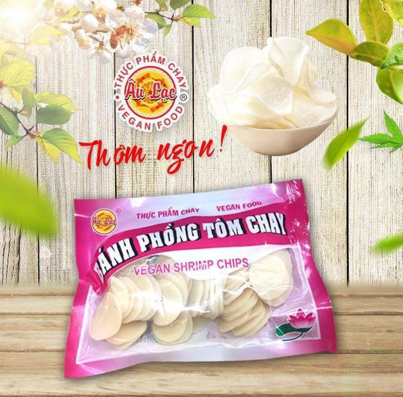 Bánh phồng chay âu lạc 80g