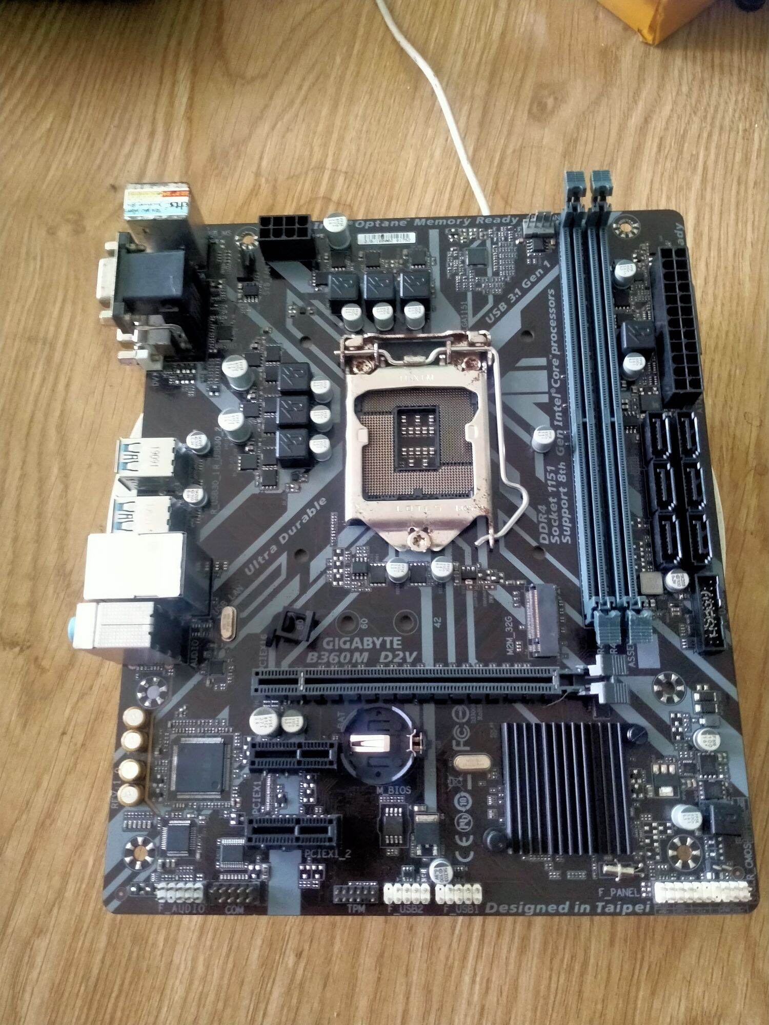 mainboard gigabyte b360 M và b365 (2khe) kèm fe zin và còi