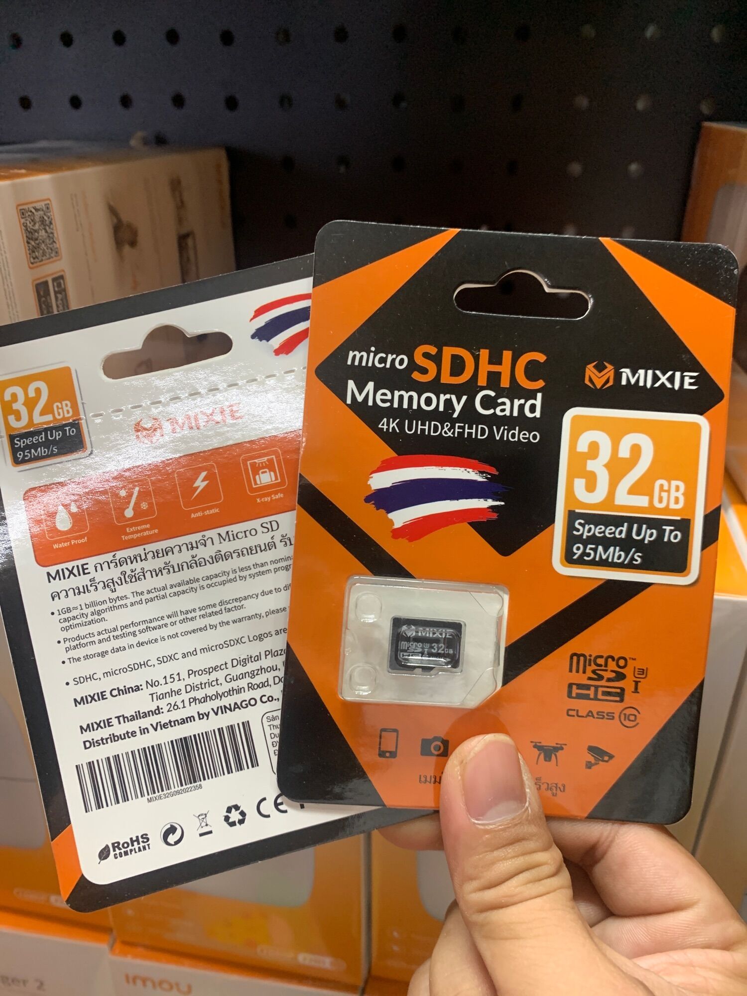32Gb Mixie Memory Card Specialized in Cameras