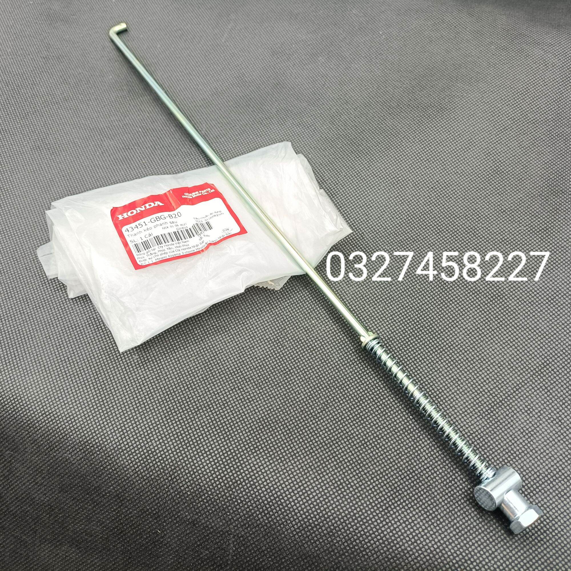 Bộ ốc lò xo đũa thắng phanh xe Super DREAM zin