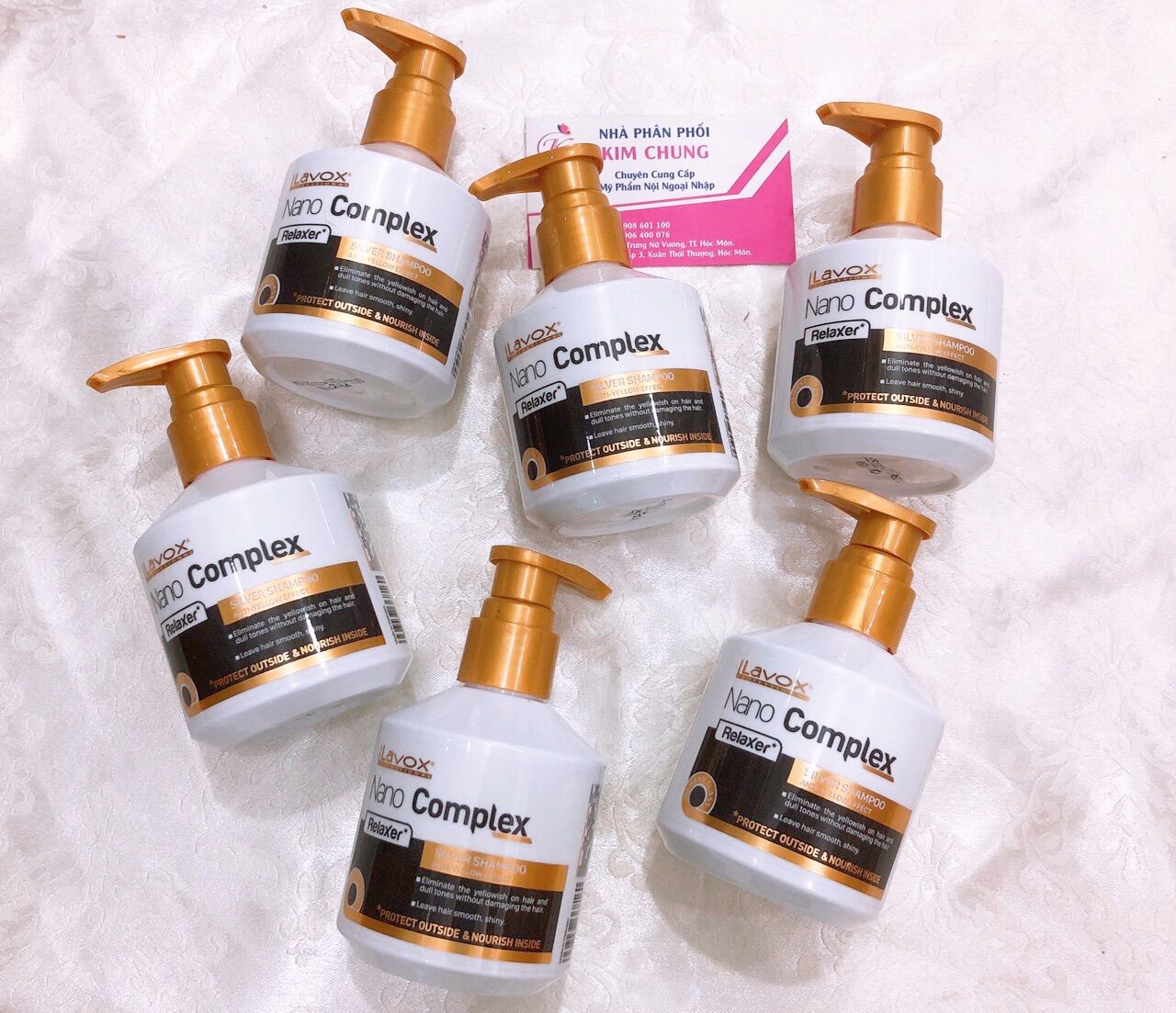 Dầu gội khử vàng Lavox Nano Complex 200ml