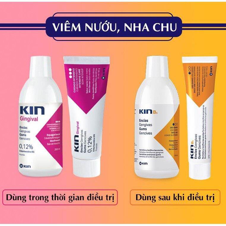 COMBO Phục Hồi: Súc Miệng & Đánh Răng KinB5 ® - DÙNG HẰNG NGÀY