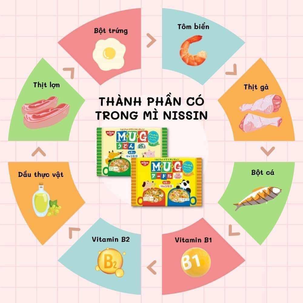 Mì ăn liền Mug Nhật Bản cho bé