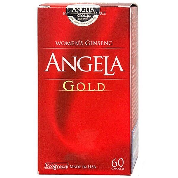 Viên uống sâm Angela gold Ecogreen tăng cường sắc đẹp,sinh lý nữ hộp 60v
