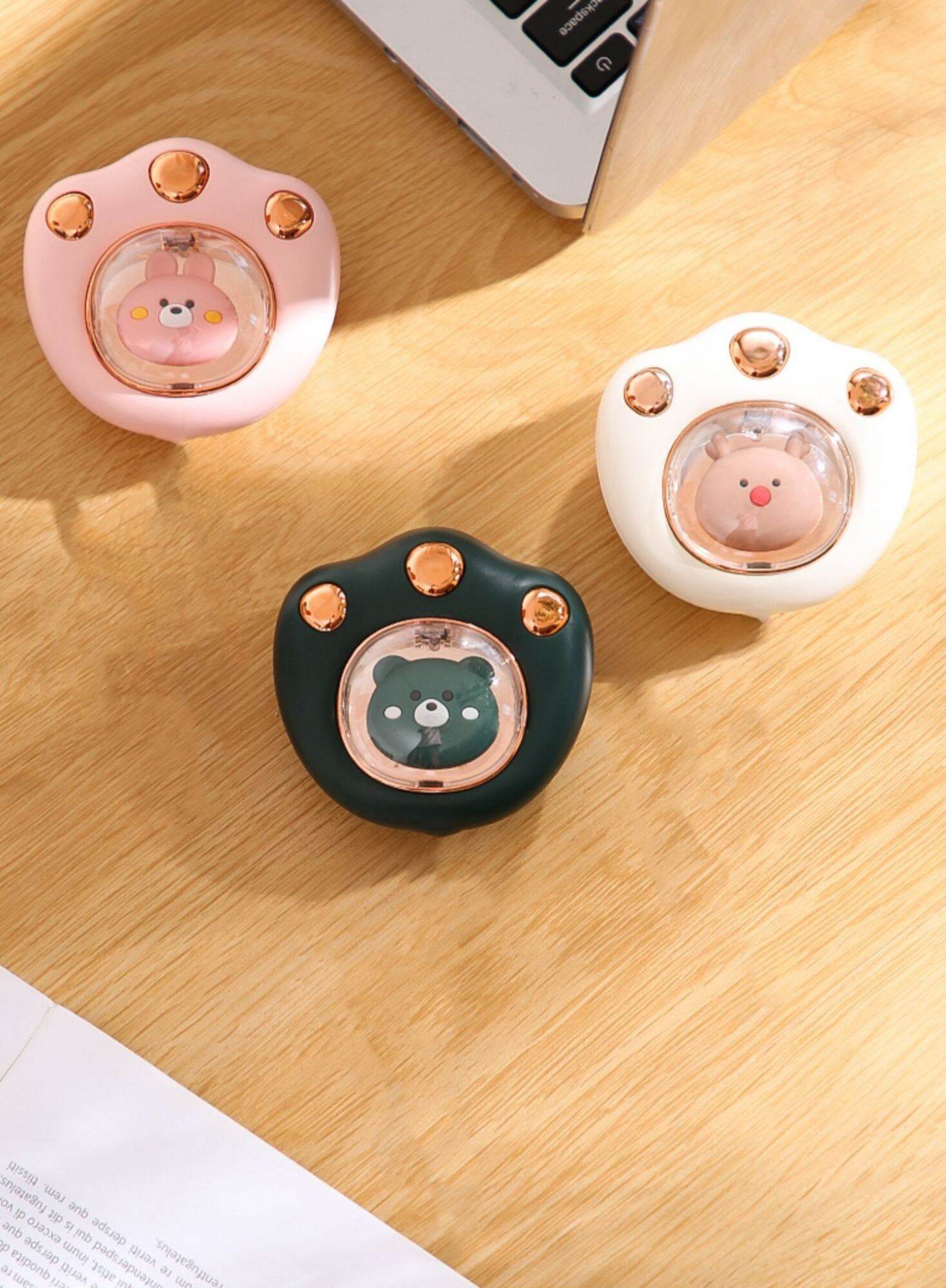 máy sưởi mini cầm tay chỉ cần sạc pin và ấn nút