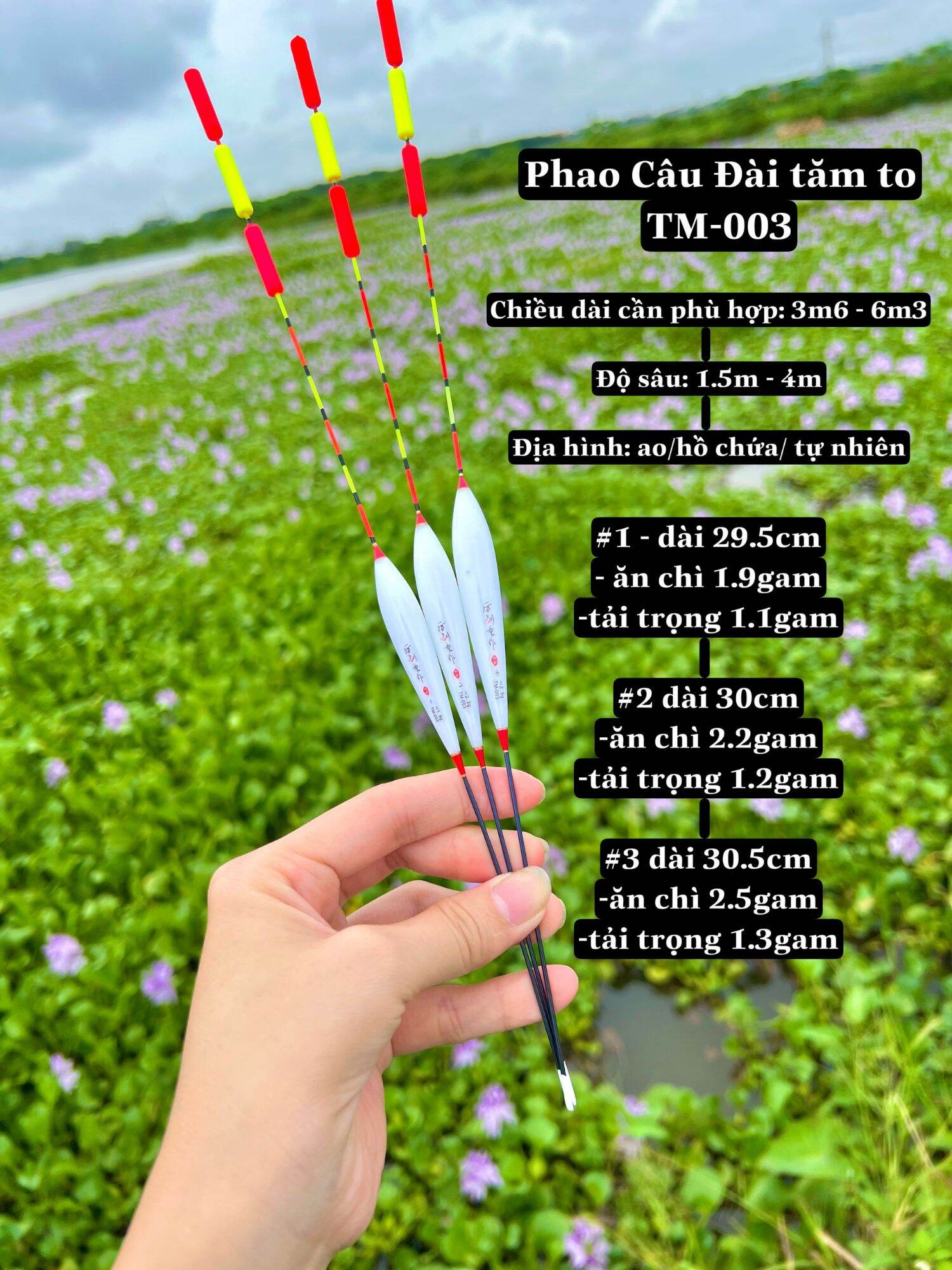 Phao câu đài nano tăm to
