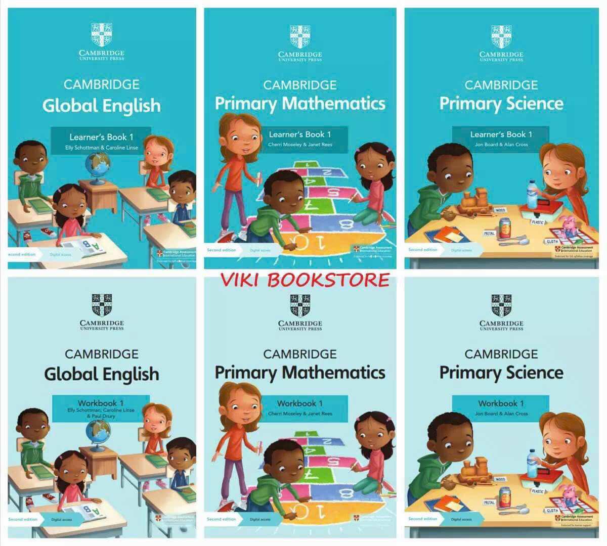 Sách hệ Cambridge Global English, Math Primary , Science Primary