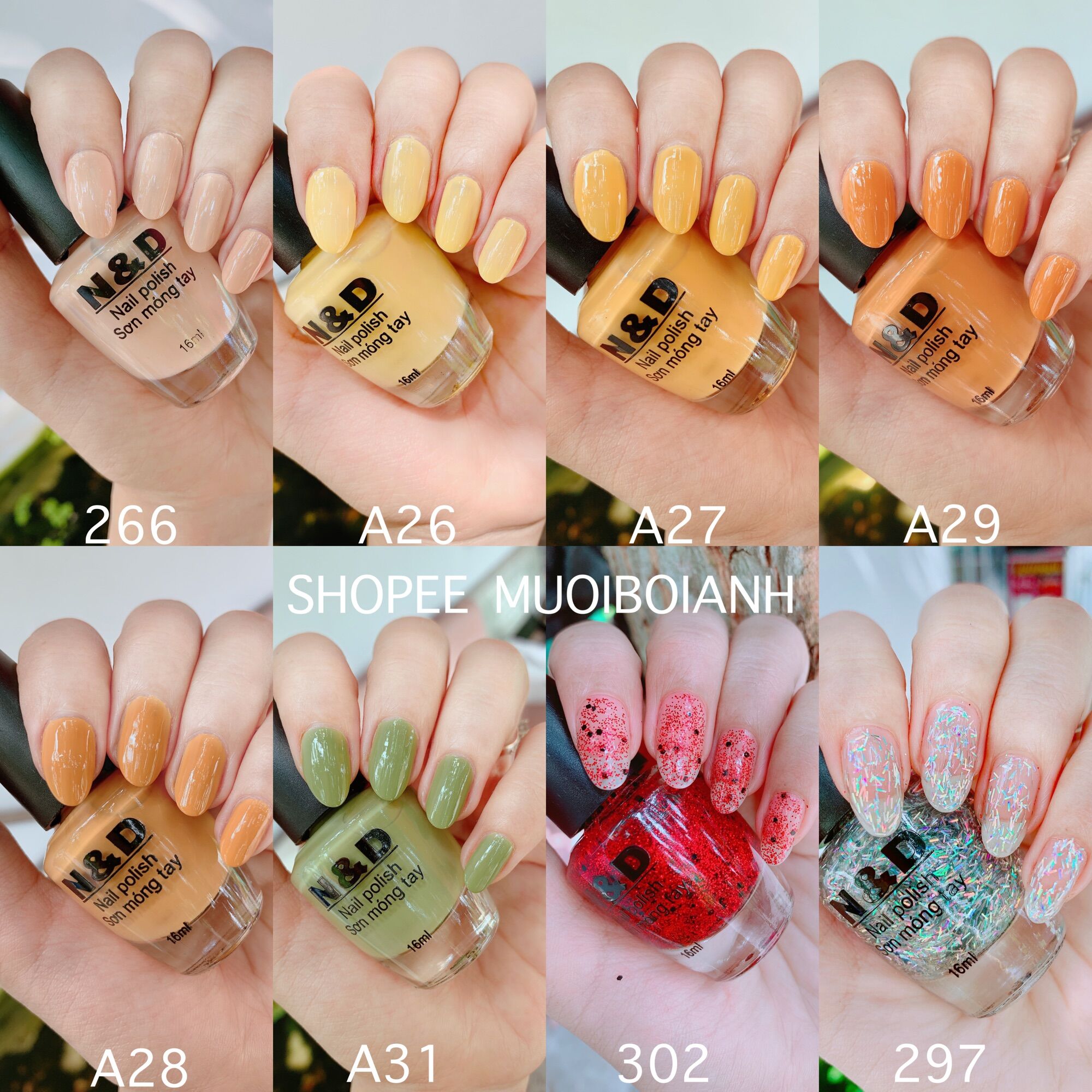 Sơn móng tay nd 16ml