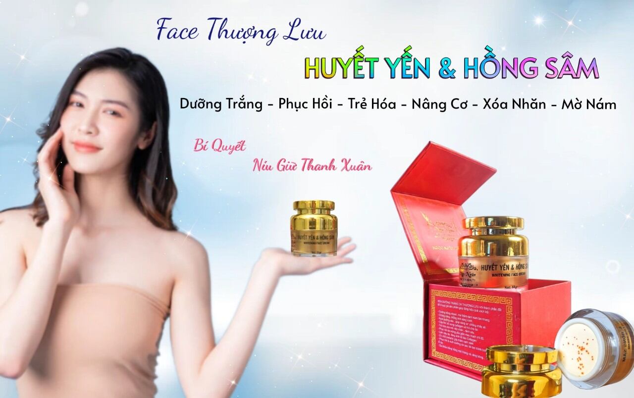 KEM HUYẾT YẾN HỒNG SÂM