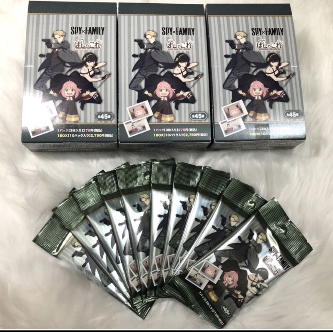 PackThẻ pola nhân phẩm card random truyện spy x family dạng polaroid