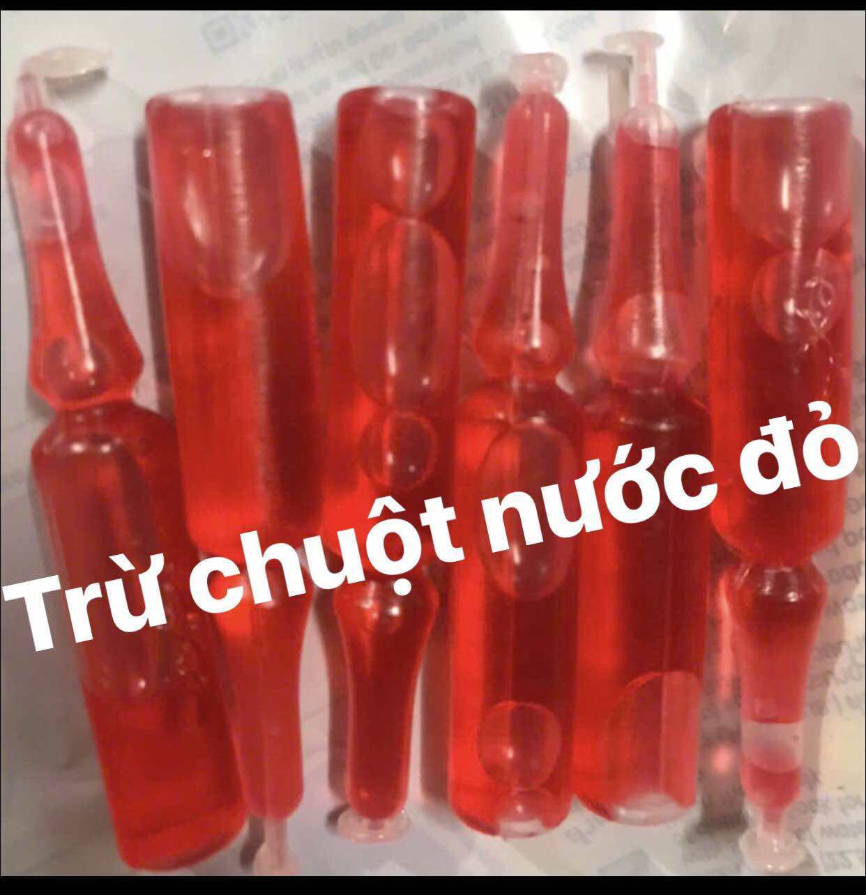 Combo 10 lọ thuốc diệt chuột dạng nước đỏ,hàng nội địa TQ cực mạnh loại 1,diệt chuột nhanh, hiệu quả