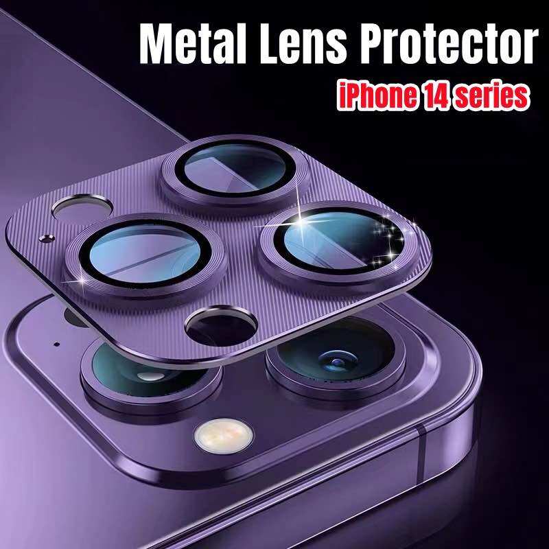 Vòng bảo vệ camera iphone 11 12 13 14 promax - chống bụi, hạn chế vân tay & mờ camera