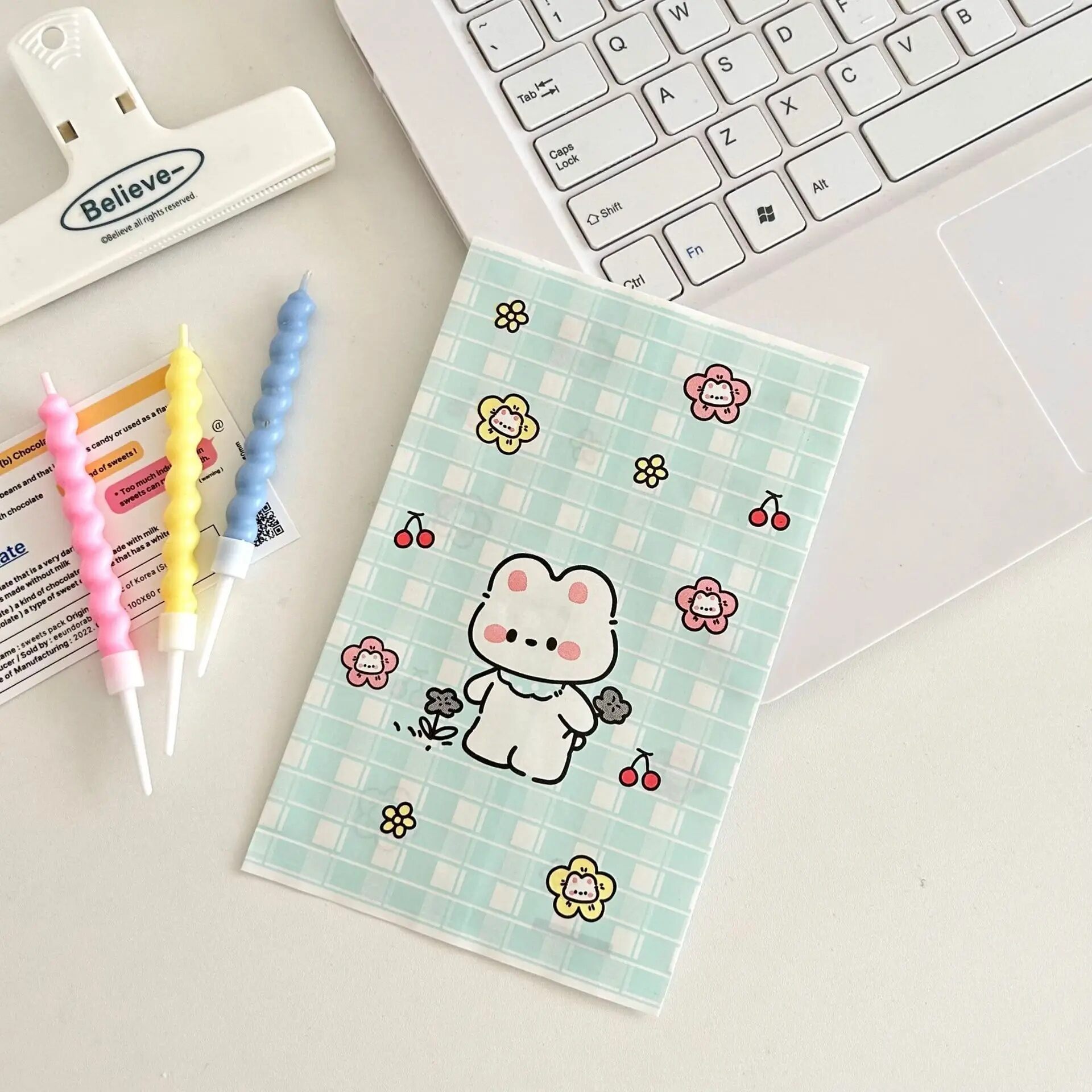 Túi Giấy Kraft Đựng Quà Hình Chó Dễ Thương Họa Tiết Trái Cây Dùng Để Đựng Và Đóng Gói Trang Sức & Phụ Kiện