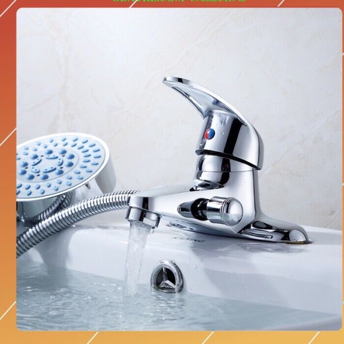 Vòi chậu liền sen nóng lạnh