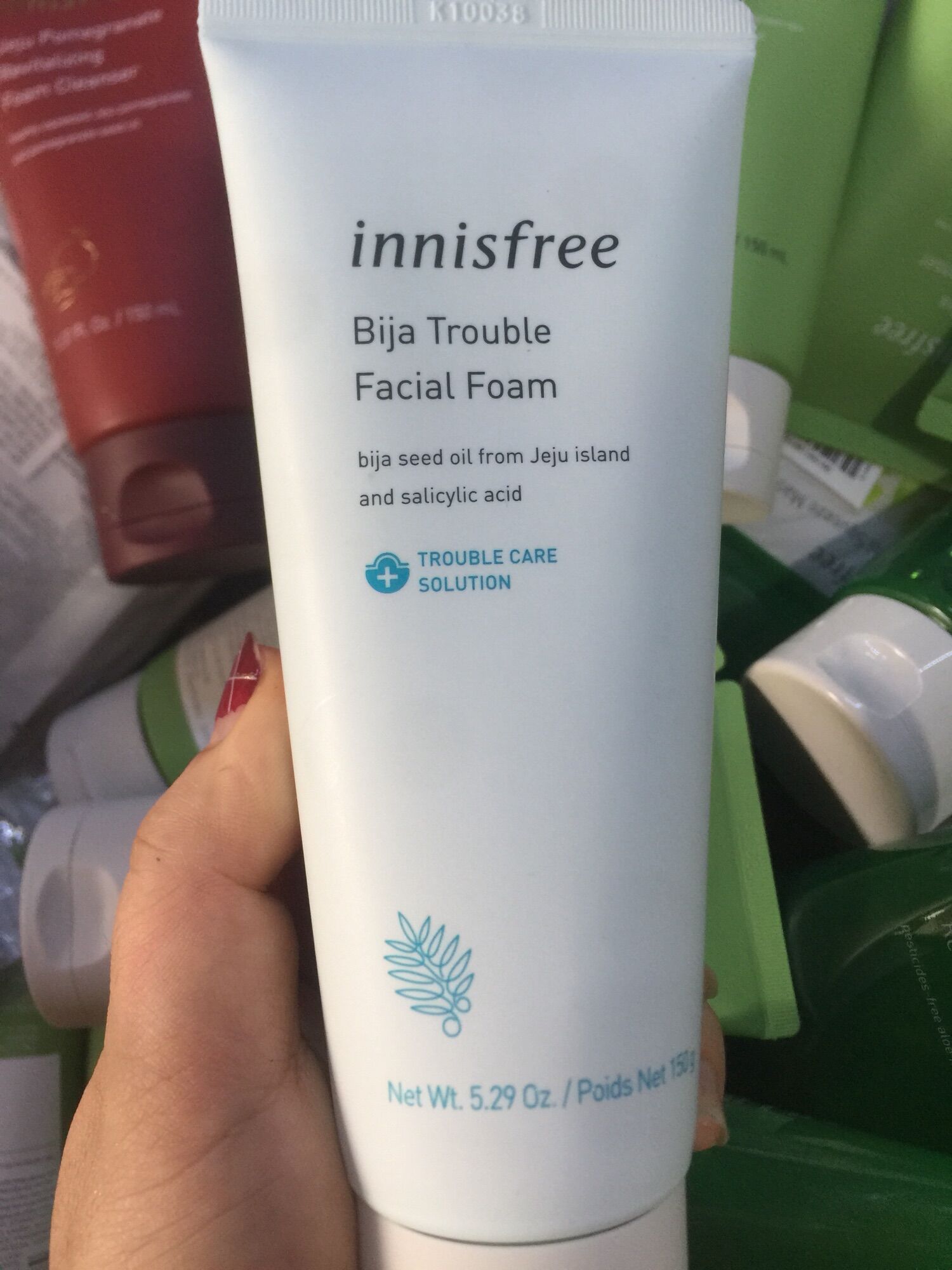 Sữa rửa mặt innisfree sạch sâu se khít lỗ chân lông 150ml