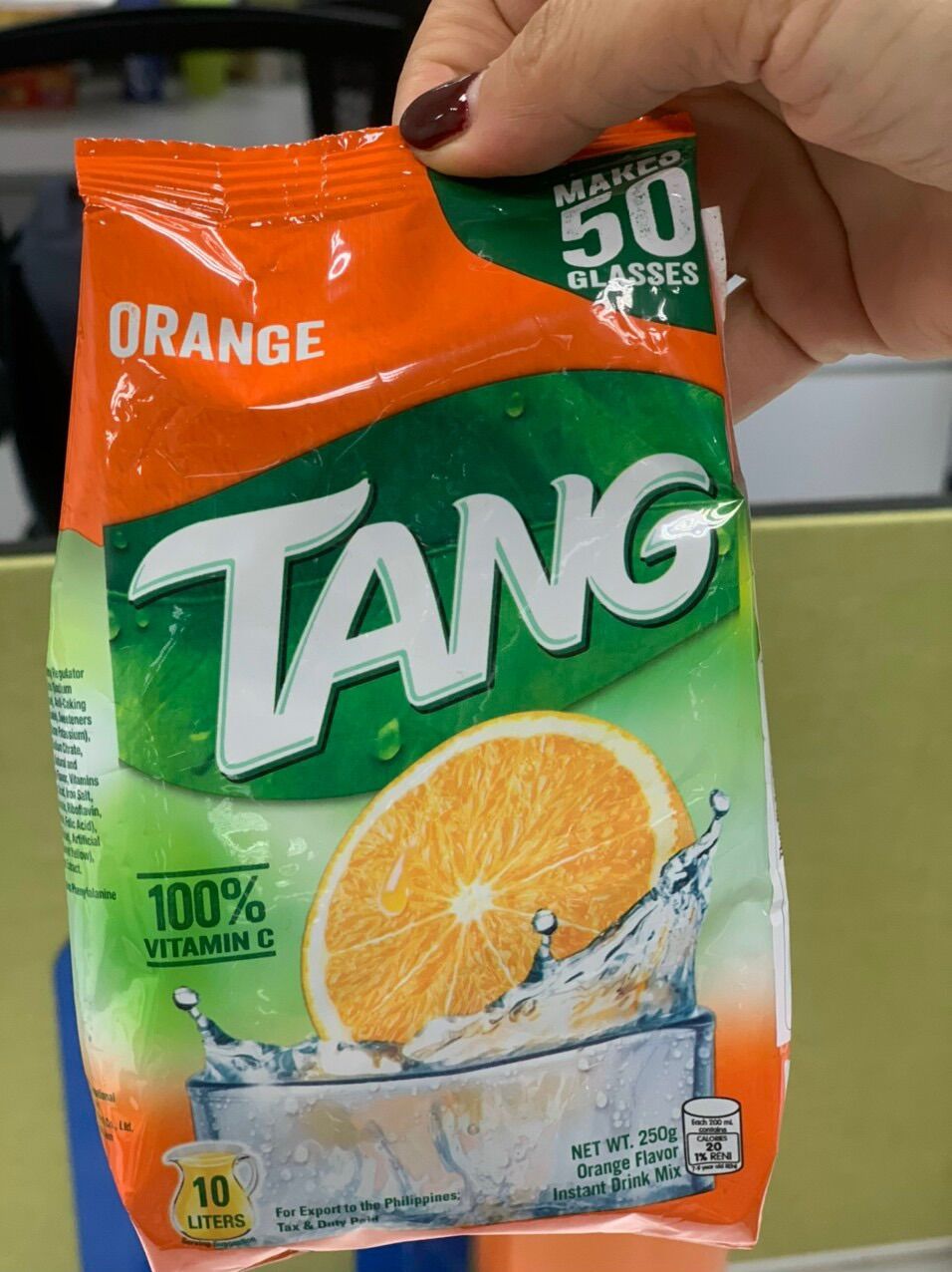 Bột cam tang thái lan 375gr