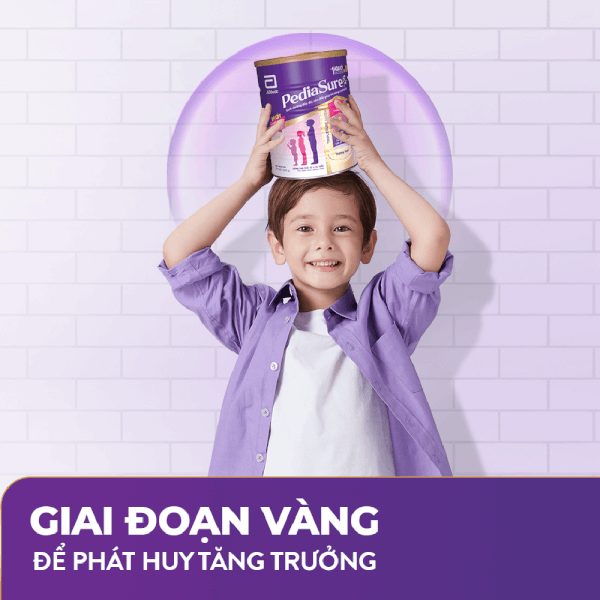 SỮA BỘT PEDIASURE MỚI VỚI CPP ÍT NGỌT HƯƠNG VANI 850g