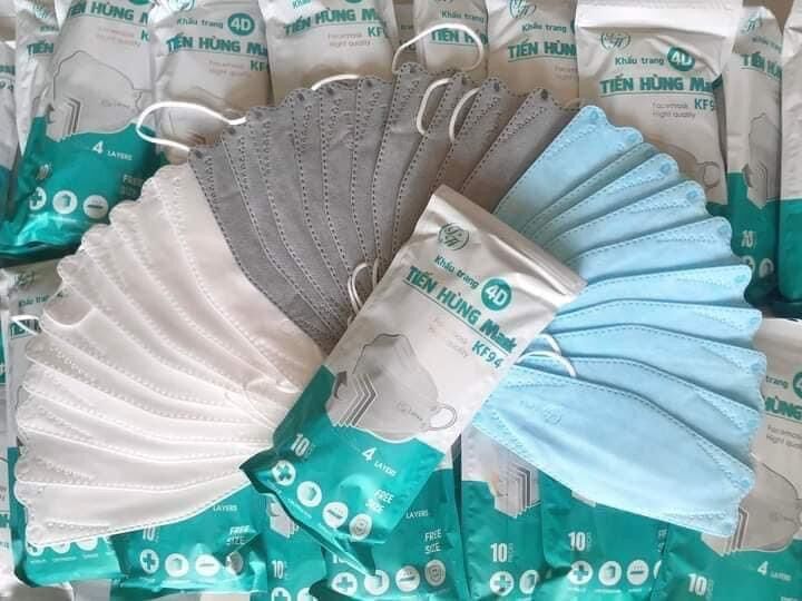 1thùng Khẩu Trang KF94 4lớp,kháng khuẩn