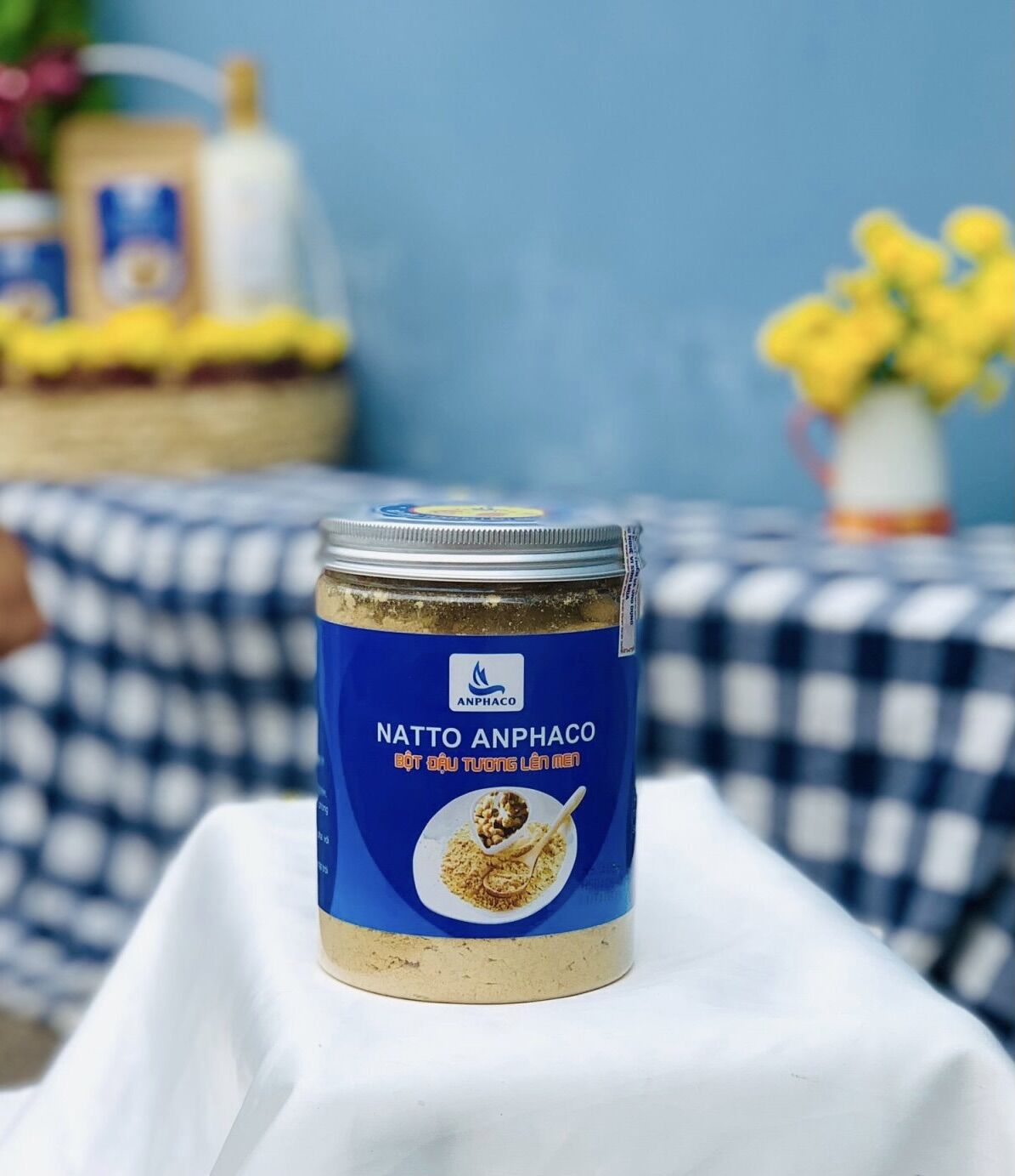 Natto Anphaco ( Bột đậu tương lên men)