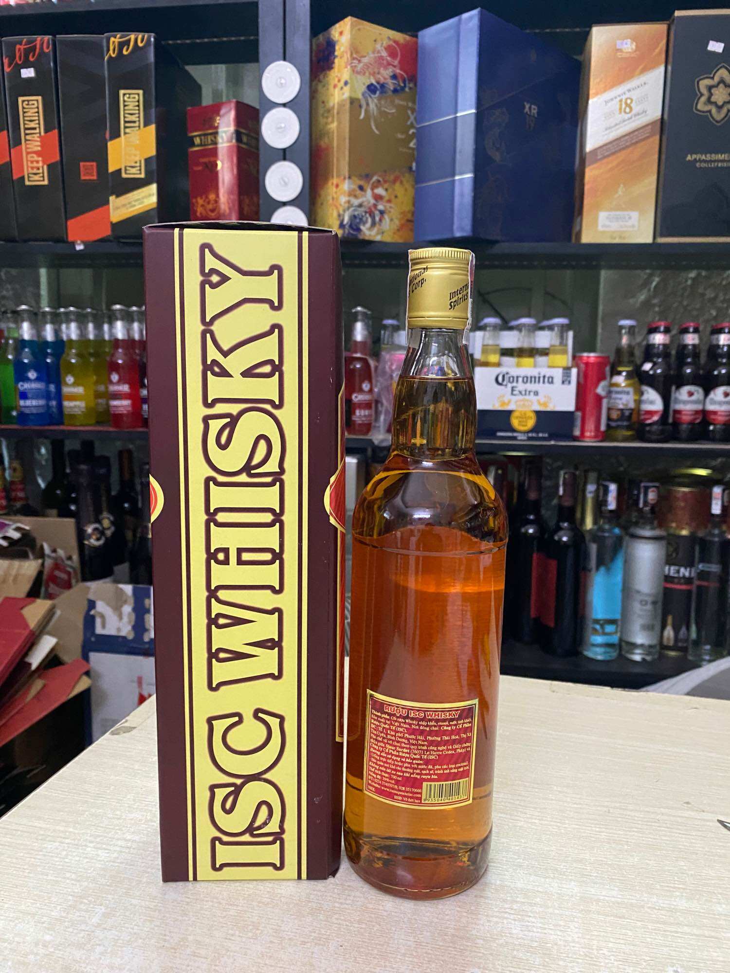 ISC WHISKY Việt Nam 39 700ml