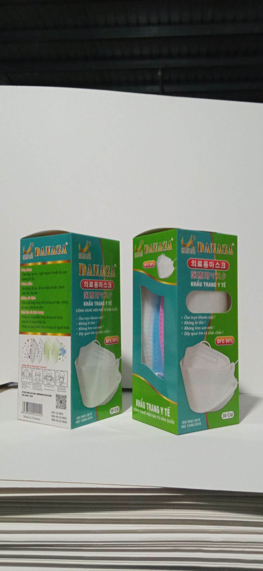 Khẩu trang 4D DANASA(hộp 30cái)